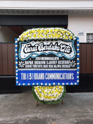 Papan Bunga Duka di Tanggulangin